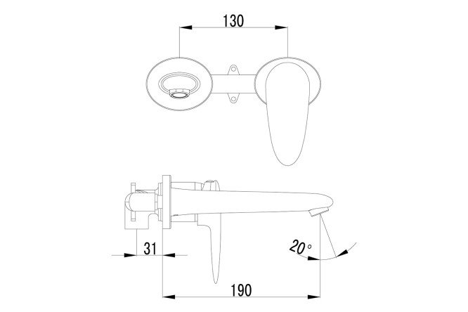 Смеситель для раковины LEMARK Status 80440934 от магазина ЛесКонПром.ру