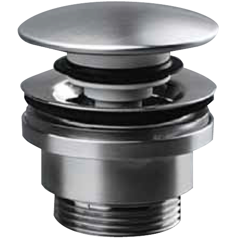 Донный клапан CeramaLux RD036 click-clack Хром от магазина ЛесКонПром.ру