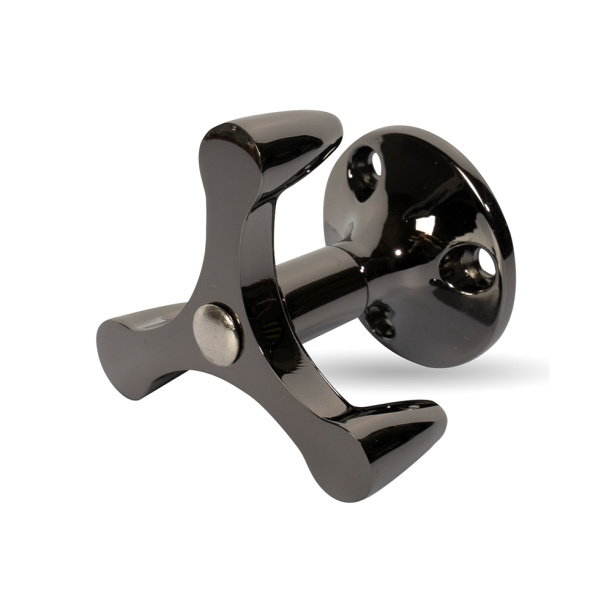 Крючок мебельный JET 589 черный никель от магазина ЛесКонПром.ру