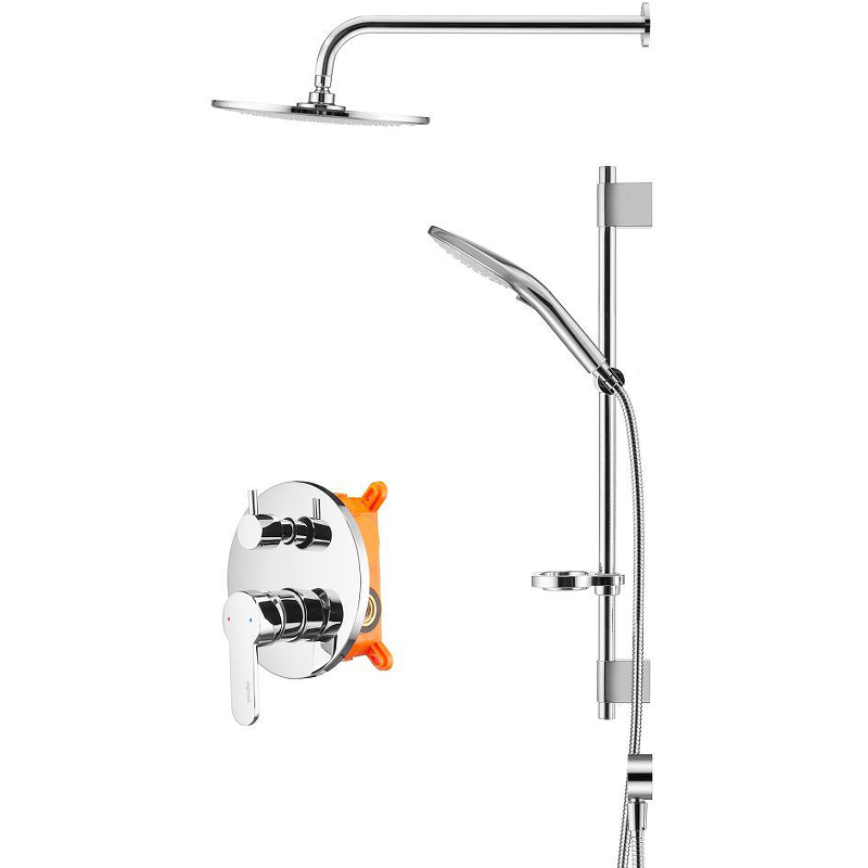 Душевая система Swedbe Platta 5536 Хром от магазина ЛесКонПром.ру