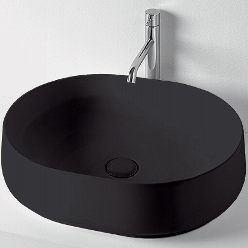 Раковина-чаша Kerasan F10 56 460531 Черная матовая от магазина ЛесКонПром.ру