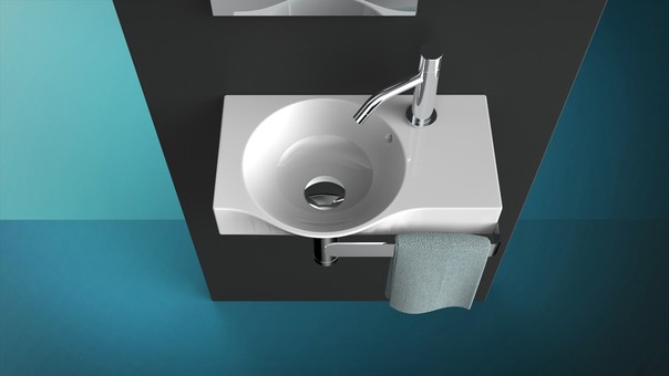 Раковина Artceram Union 43 LML001 01 00 Белая от магазина ЛесКонПром.ру