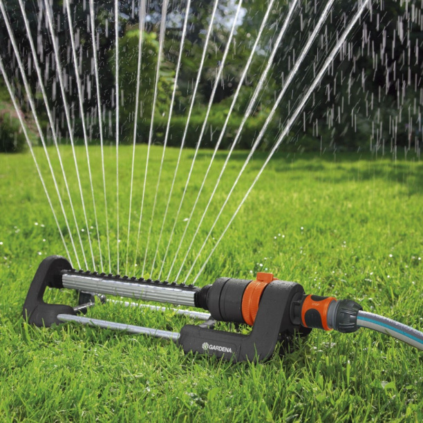 Дождеватель осциллирующий Aqua M Gardena от магазина ЛесКонПром.ру