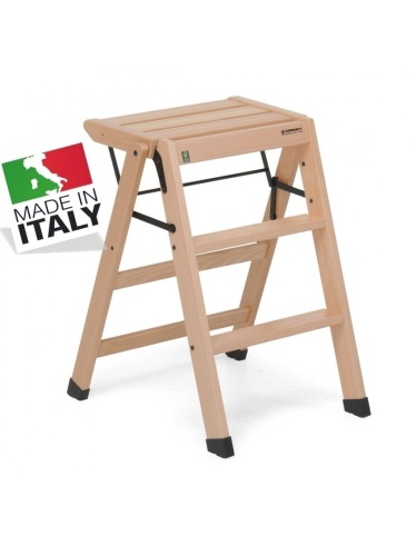Стремянка-стул Foppapedretti LoSgabello 3 ступени Натуральный от магазина ЛесКонПром.ру