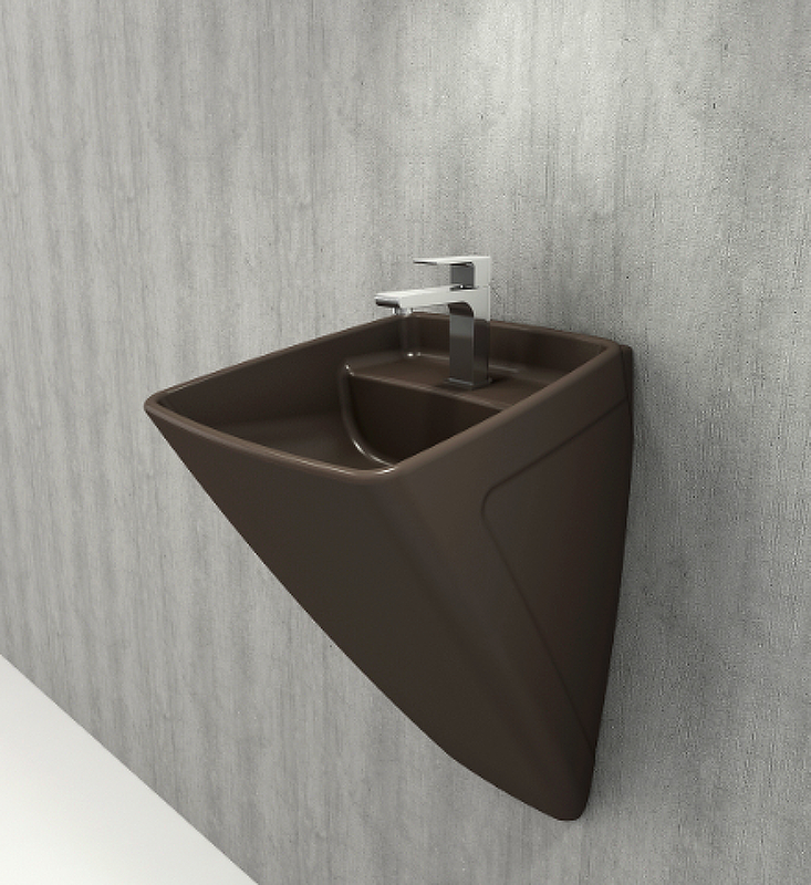 Раковина Bocchi Firenze 47 1082-025-0126 Кофейная матовая от магазина ЛесКонПром.ру