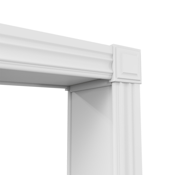 Арка ламинированная Квадро малая Белая от магазина ЛесКонПром.ру