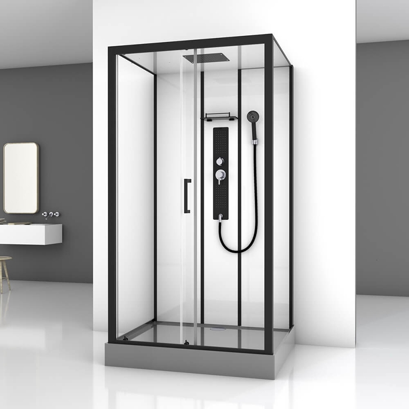 Душевая кабина Black&White Galaxy 8008000 с гидромассажем от магазина ЛесКонПром.ру