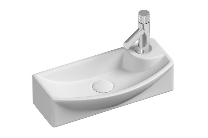 Умывальник подвесной угловой CERAMICA NOVA Element 80551293 от магазина ЛесКонПром.ру