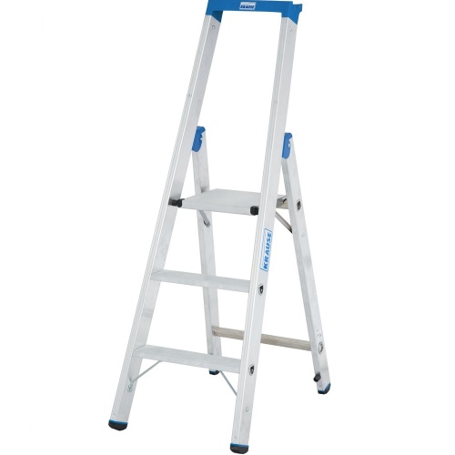 Стремянка алюминиевая Krause Stabilo 3 ступени (арт. 124500) от магазина ЛесКонПром.ру