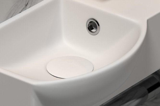 Умывальник подвесной угловой CERAMICA NOVA Element 80551295 от магазина ЛесКонПром.ру