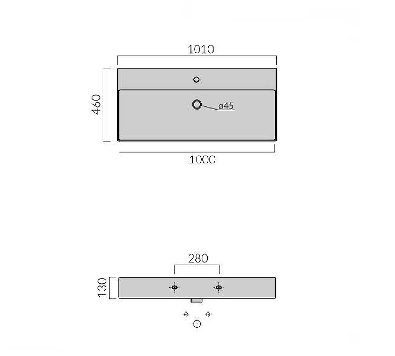 Раковина Galassia Meg11 Pro 101 8937 Белая от магазина ЛесКонПром.ру