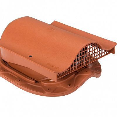 Вентиль Vilpe MUOTOKATE - KTV, цвет кирпичный от магазина ЛесКонПром.ру