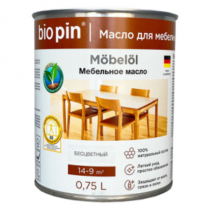 Масло для мебели BioPin Mobelol 0,75 л