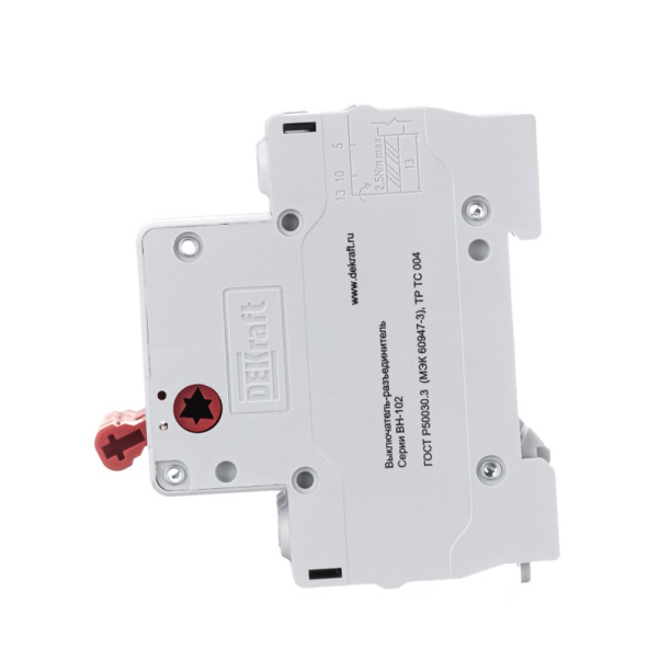 Выключатель-разъединитель DEKraft ВН-102 3п 63 А от магазина ЛесКонПром.ру