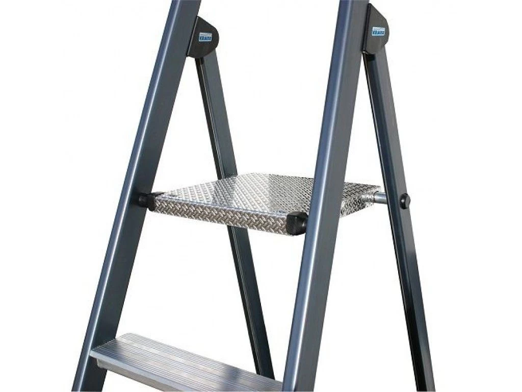 Стремянка алюминиевая анодированная Krause Sepro S 5 ступеней (арт. 124197) от магазина ЛесКонПром.ру