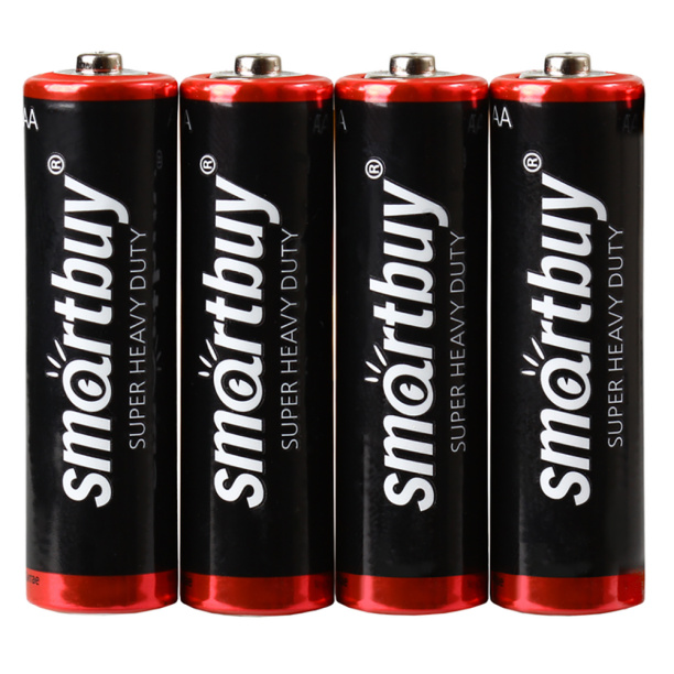 Батарейка солевая R6(АА) Smartbuy 4 шт от магазина ЛесКонПром.ру