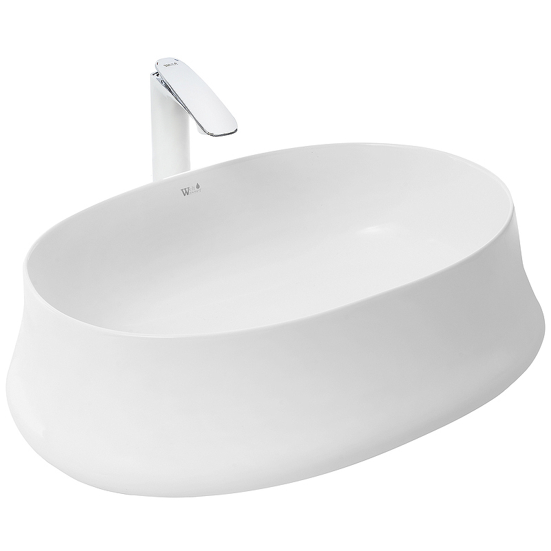 Раковина-чаша WeltWasser Elbach 32100 57 10000004571 Белый глянец от магазина ЛесКонПром.ру