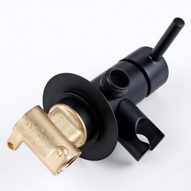 Гигиенический душ Frap встраиваемый черный от магазина ЛесКонПром.ру