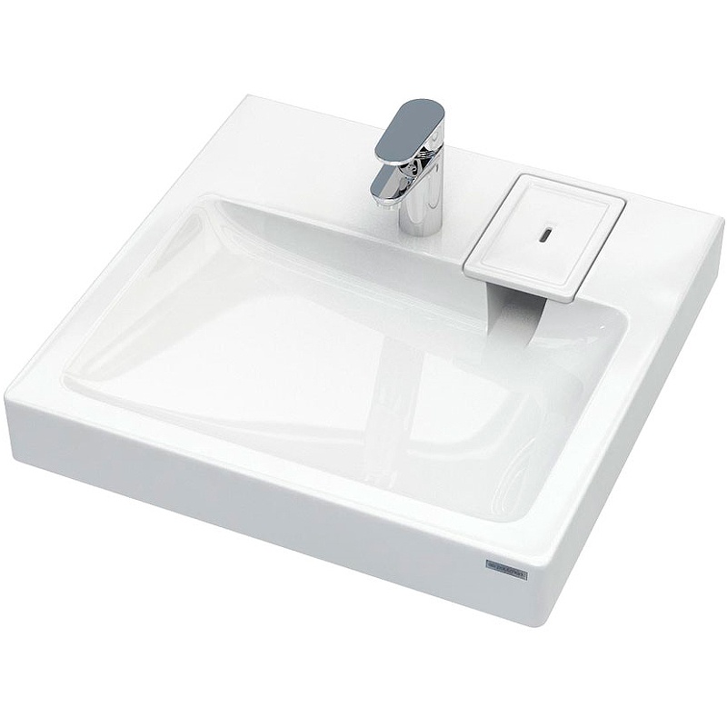 Раковина Paulmark Berg 60 PM710431 на стиральную машину Белая от магазина ЛесКонПром.ру