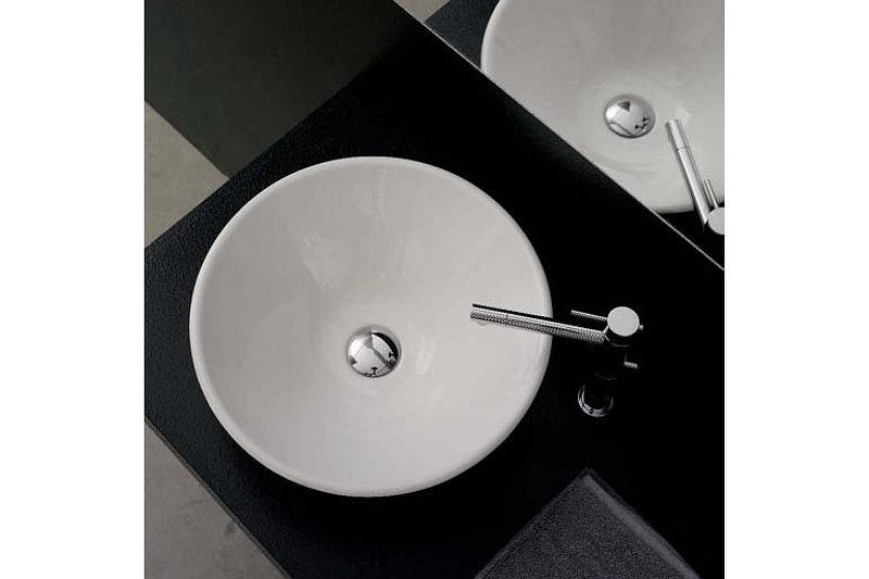 Раковина-чаша Scarabeo Thin Line 42 8010 Белая от магазина ЛесКонПром.ру