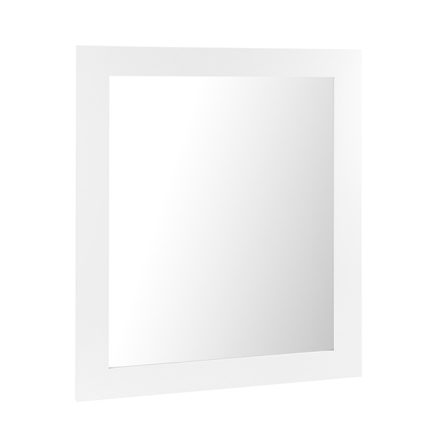 Зеркало в раме 40х50 см белое от магазина ЛесКонПром.ру