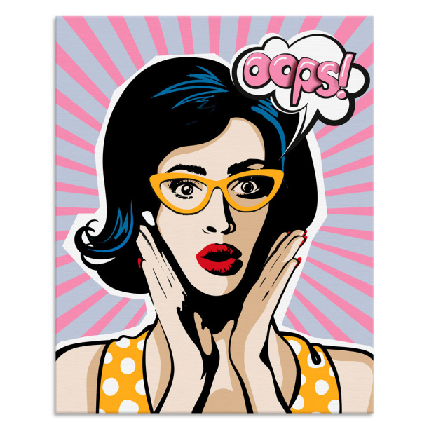 Канвас 40х50 см Лодка в горах от магазина ЛесКонПром.ру