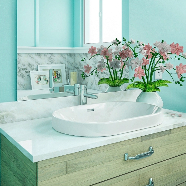 Раковина-чаша Mira 61 MR-6140C Белая от магазина ЛесКонПром.ру