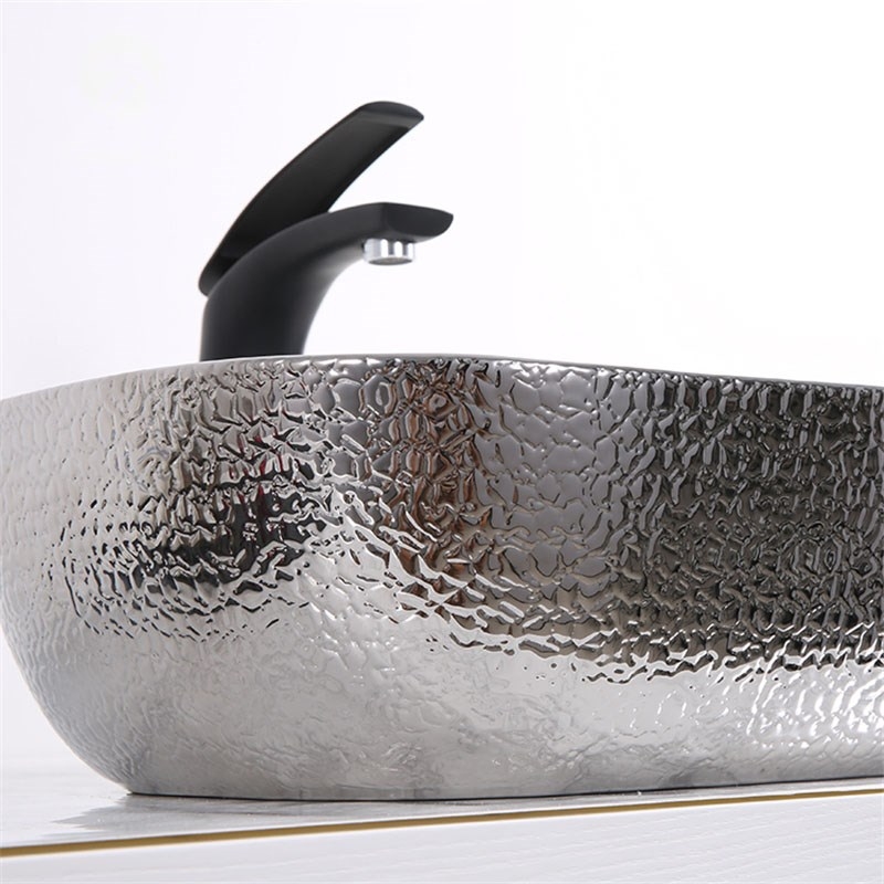 Раковина-чаша Mira 46 MR-4632WS Белая Серебро от магазина ЛесКонПром.ру