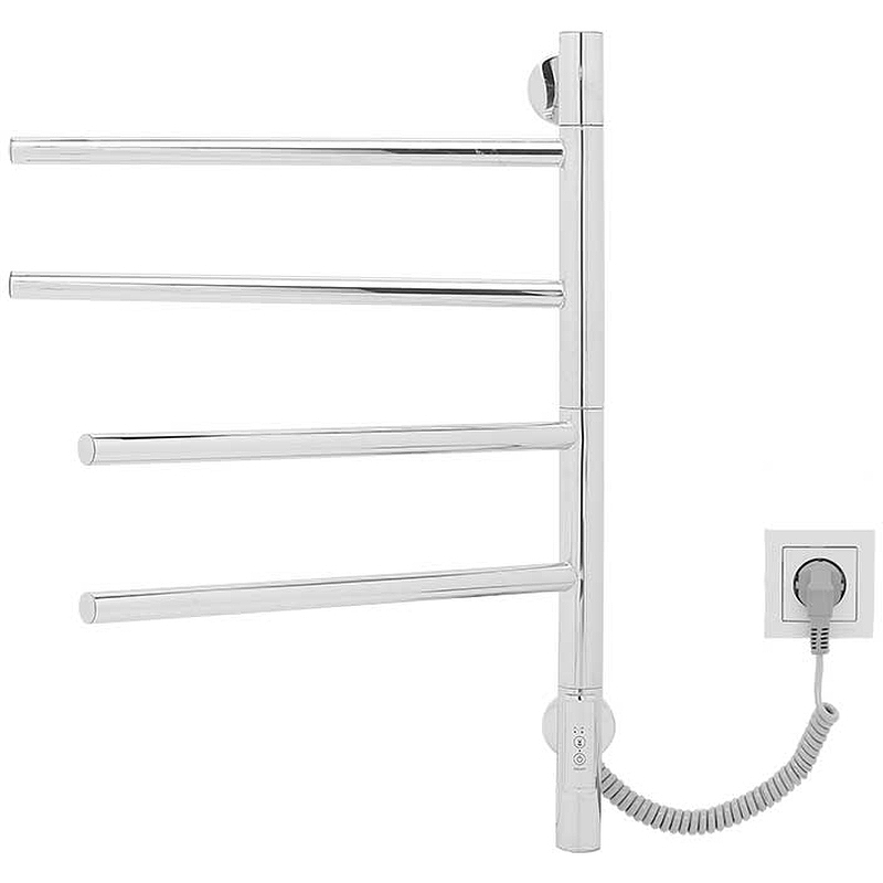 Электрический полотенцесушитель Vincea 43х60 VTD-1S1CE Хром от магазина ЛесКонПром.ру