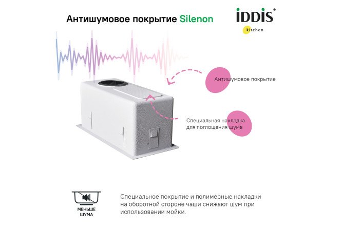Мойка врезная IDDIS Edifice 80550591 от магазина ЛесКонПром.ру