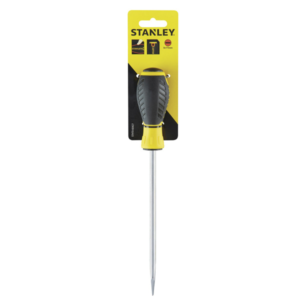 Отвертка плоская STANLEY Essential SL8x175 мм от магазина ЛесКонПром.ру