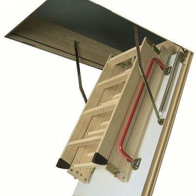 Чердачная лестница Факро Thermo LTK - 60x120x280 см от магазина ЛесКонПром.ру