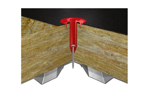 Элемент тарельчатый полимерный Termoclip кровля 1 ПТЭ 1/50 мм 1300 шт от магазина ЛесКонПром.ру