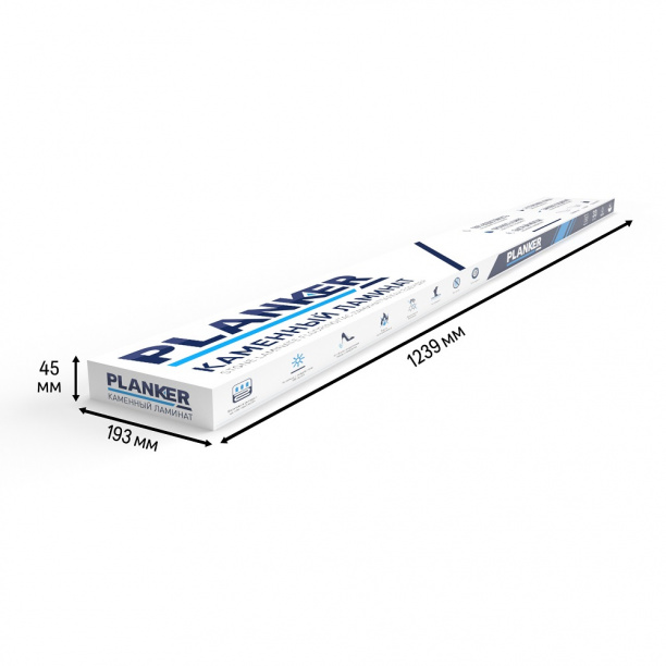 Плитка ПВХ замковая AQUAMAX Гранде Вита с фаской 4,5 мм АС6/34 класс 2,432 м2 от магазина ЛесКонПром.ру