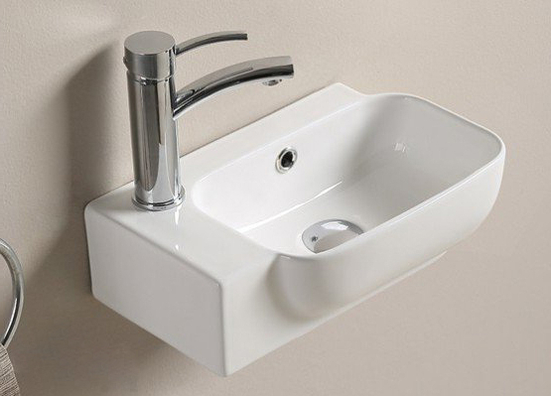 Раковина CeramaLux 40 78580R Белая глянцевая от магазина ЛесКонПром.ру