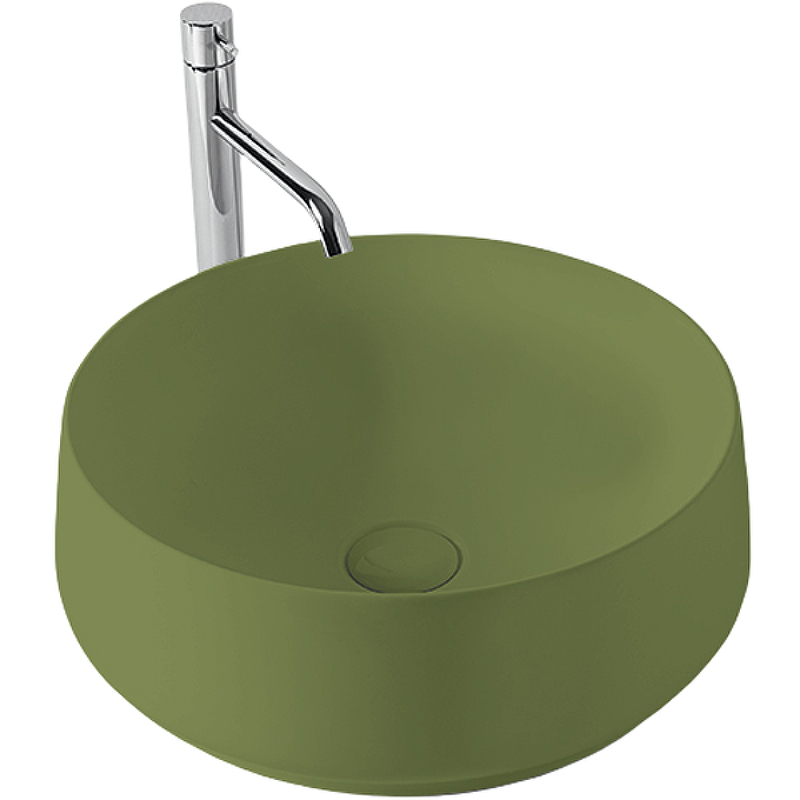 Раковина-чаша Kerasan F10 43 460411 Зеленая матовая от магазина ЛесКонПром.ру