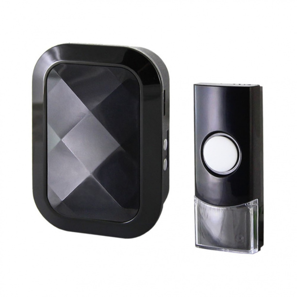 Звонок беспроводной TDM черный от магазина ЛесКонПром.ру