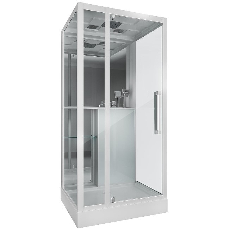 Душевая кабина Grossman 100x90 GR166 без гидромассажа от магазина ЛесКонПром.ру