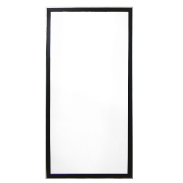 Зеркало в раме 60х120 см черное от магазина ЛесКонПром.ру