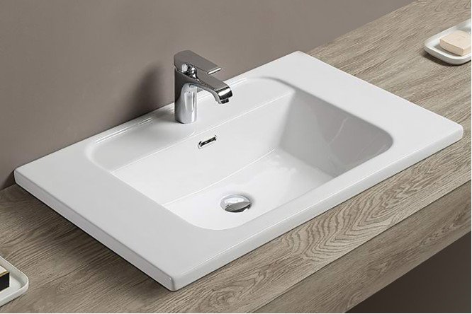 Раковина-столешница встраиваемая MLN-320335 80536359 от магазина ЛесКонПром.ру