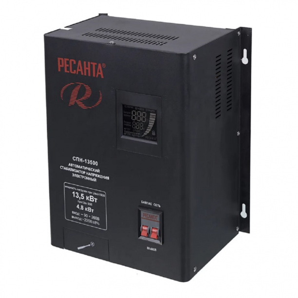 Стабилизатор настенный Ресанта 13,5 кВт от магазина ЛесКонПром.ру