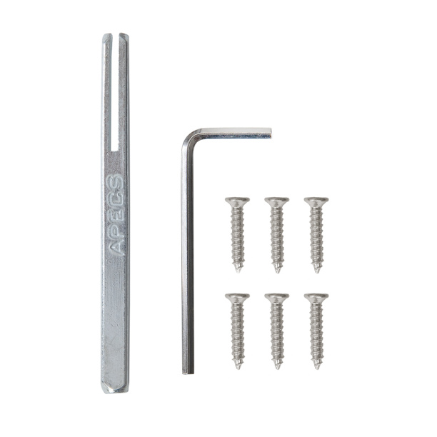 Дверные накладки с заверткой Megapolis бронза от магазина ЛесКонПром.ру