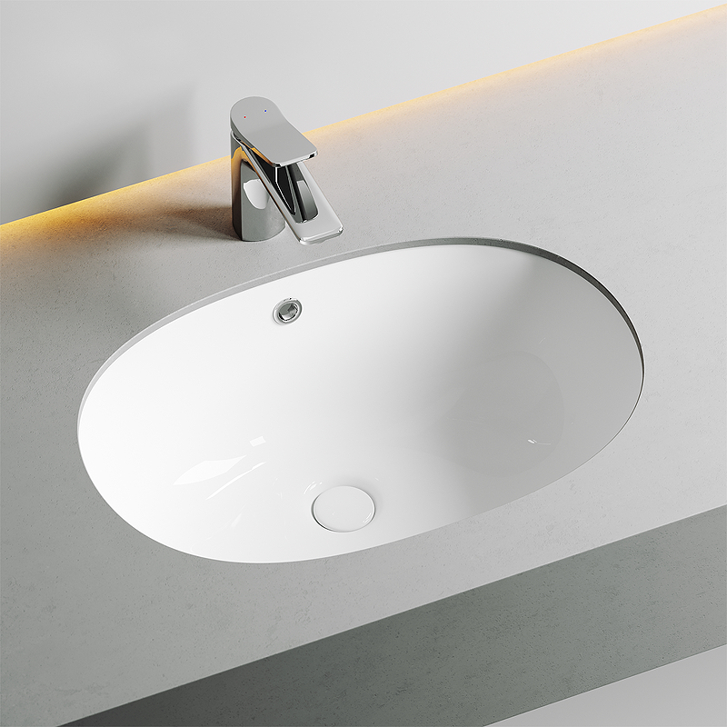 Раковина Ceramica Nova Element 57 CN6044 Белая от магазина ЛесКонПром.ру