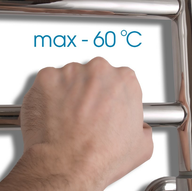 Электрический полотенцесушитель Energy Grand 800x400 EETRGRAND0804000000 Хром от магазина ЛесКонПром.ру