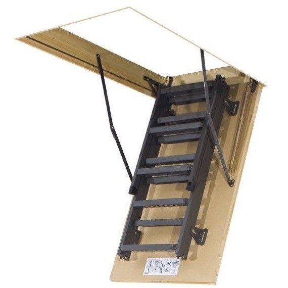 Чeрдачная лестница Fakro 60х120х280 см LМS от магазина ЛесКонПром.ру