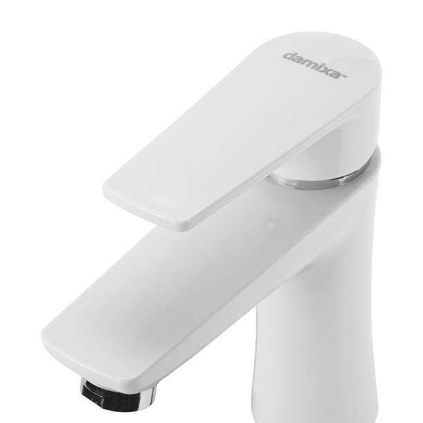 Смеситель для раковины RedBlu Saturn белый от магазина ЛесКонПром.ру