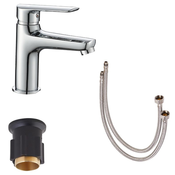 Смеситель для раковины Esko Lagos хром от магазина ЛесКонПром.ру