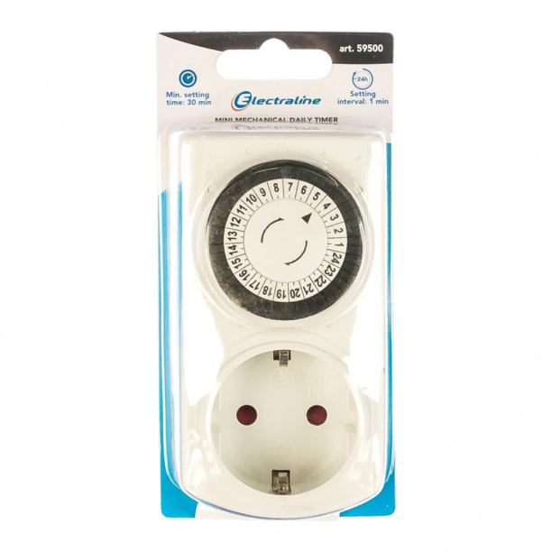 Таймер Electraline суточный от магазина ЛесКонПром.ру