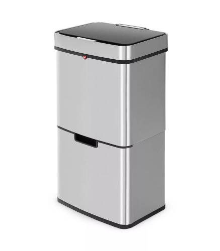 Мусорный контейнер автоматическое открывание крышки, управляемое сенсором Hailo Oko Vario XL 50л  арт.0656-001 от магазина ЛесКонПром.ру