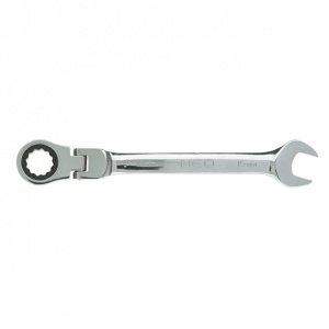 Ключ комбинированный 15 мм с трещоткой на шарнире NEO Tools